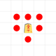 Movements of promoted silver general